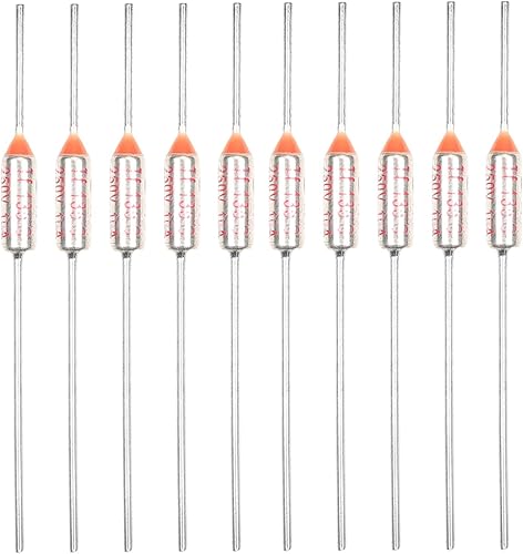 Miniatura 6 de Fielect 5pcs 250V 10A temperatura termal cortes fusible para transformador electrodomésticos industriales 311.0 F