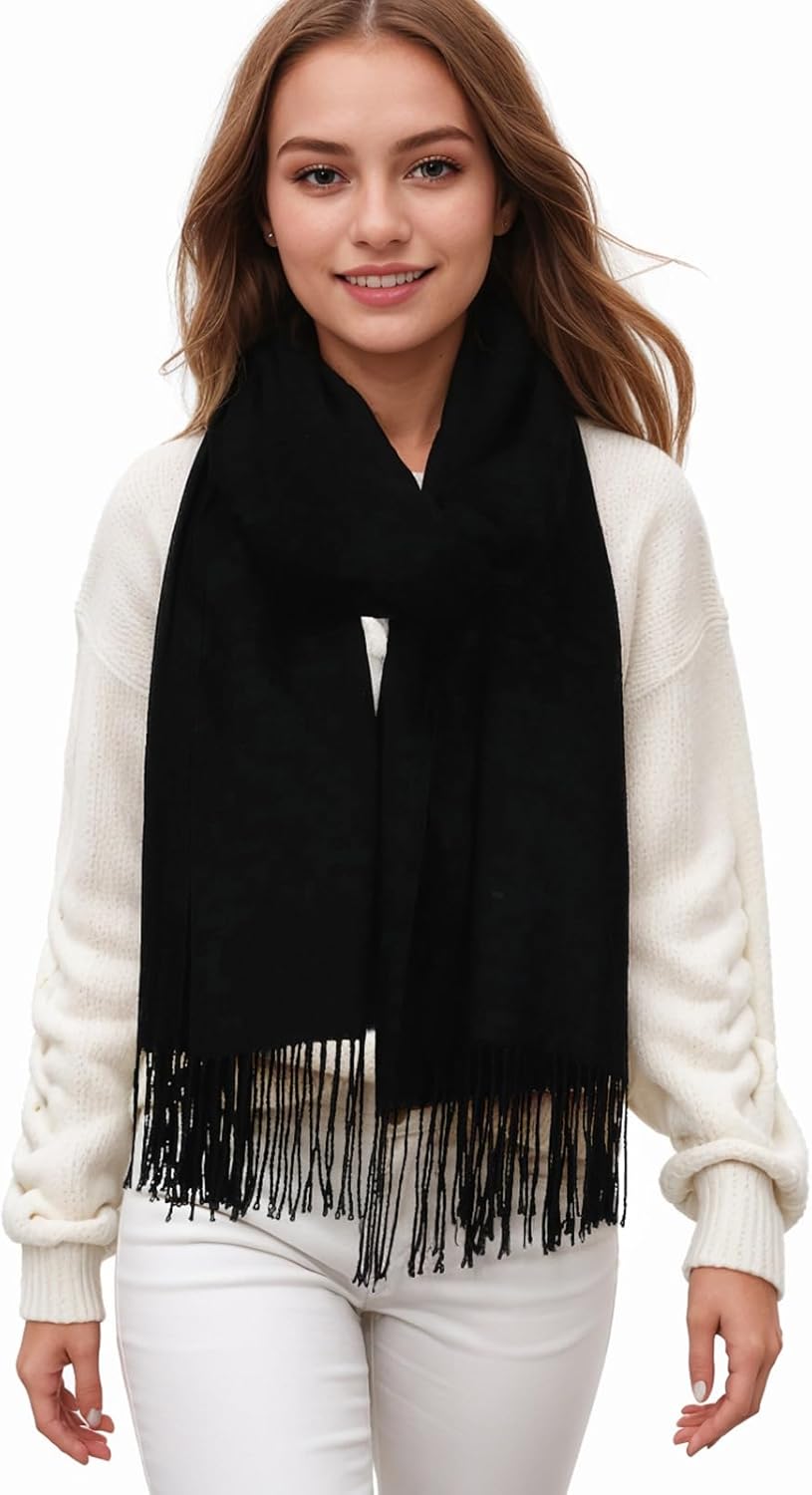 Women Winter Scarf Pashmina Shawls and Wraps for Evening Dresses Shawls for Women Wedding - Image 3