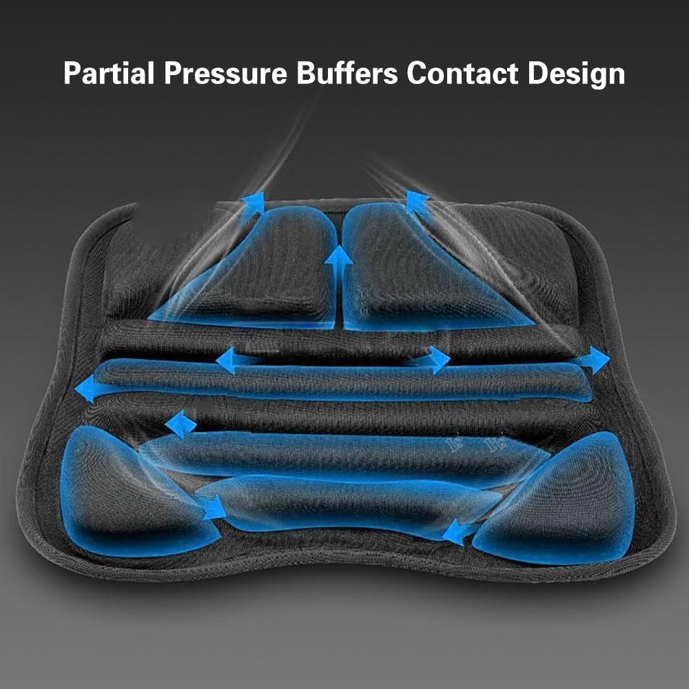 LUTFI Motorrad Sitzbezug Mesh - Anti-Rutsch & Wasserdicht - Für Motorrad, Roller, E-Scooter