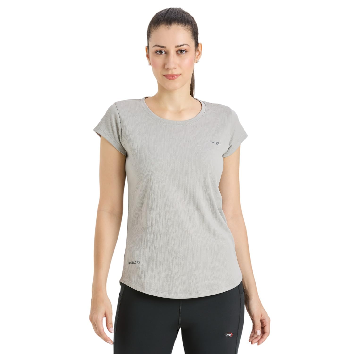 berge' Women's Activewear t-Shirt| Instadry® | Polyester | Quick Drying | Breathable Fabric | Gym Tees | Workout Tops | Sports | Fitness |Slim Fit | Athleisure | Half Sleeve T-Shirt | Lightweight-picture-53