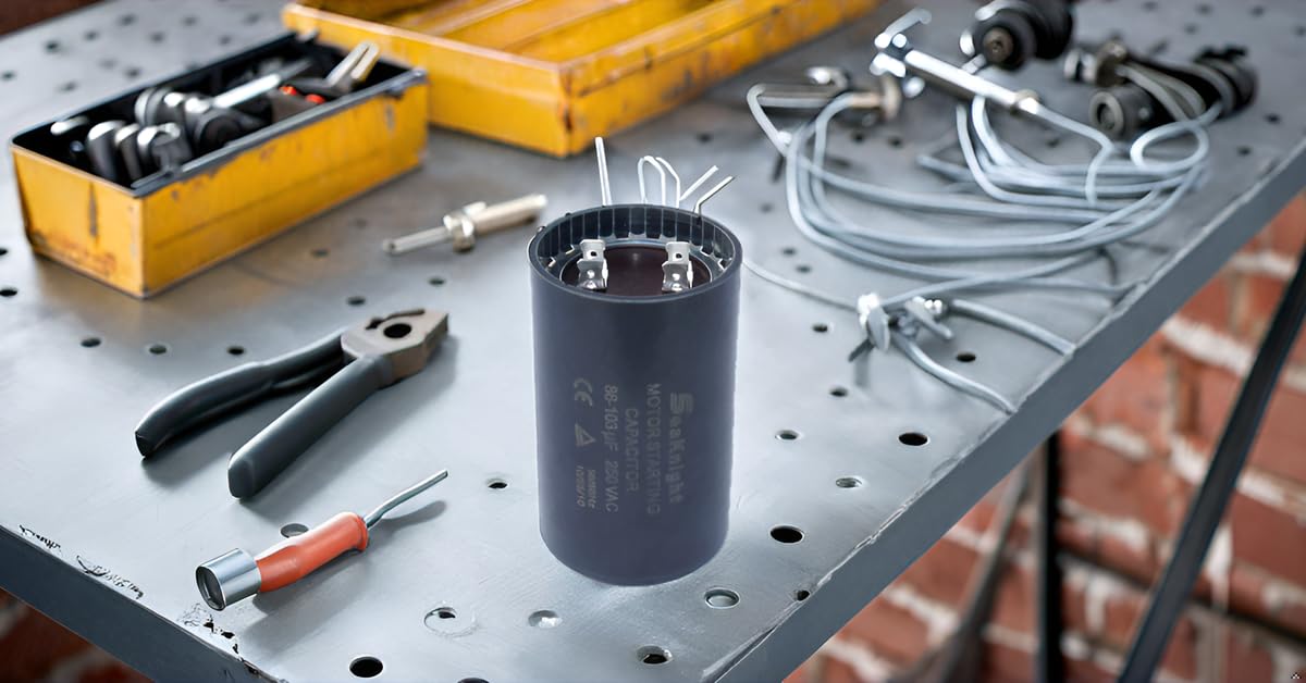 KC-280 電子基板 KBL 86-103 MFD (uF) Motor Start Capacitor Compatible for Franklin