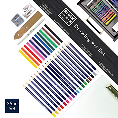 Palette à dessin CAS Royal & Langnickel BLK Series design noir - 3