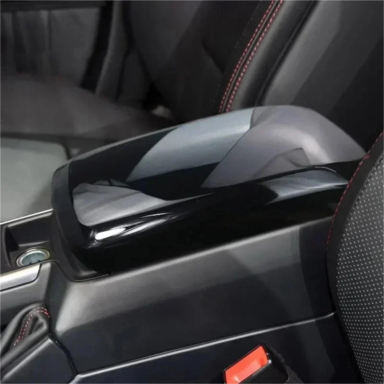 Folia na panel‌ Okleina skrzynia biegów‌ Pasuje do Benz CLA C117 GLA X156 A klasa W176 13-18 osłony ochronne Carbon Car Center podłokietnik ze schowkiem wykończenie panelu(Piano black)