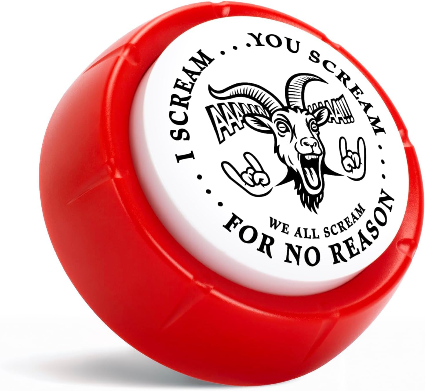Screaming Goat Toy Button, Wired Things Screaming Goat Desk Toy Prankster Stuff for Adults, Funny Gag Gifts for Men and Women