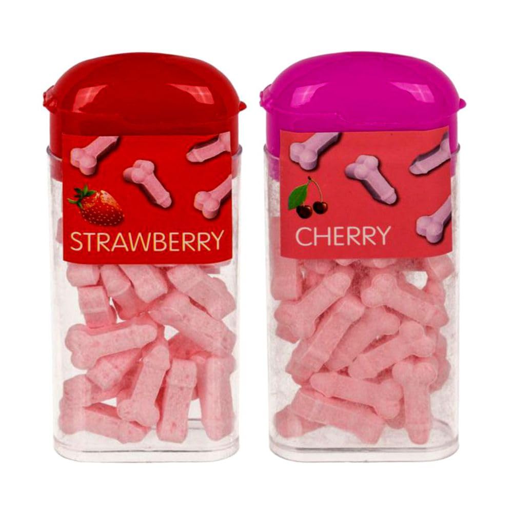 Caramelline caramelle colorate a forma di pisello gusto fragola e ciliegia 18g x 2