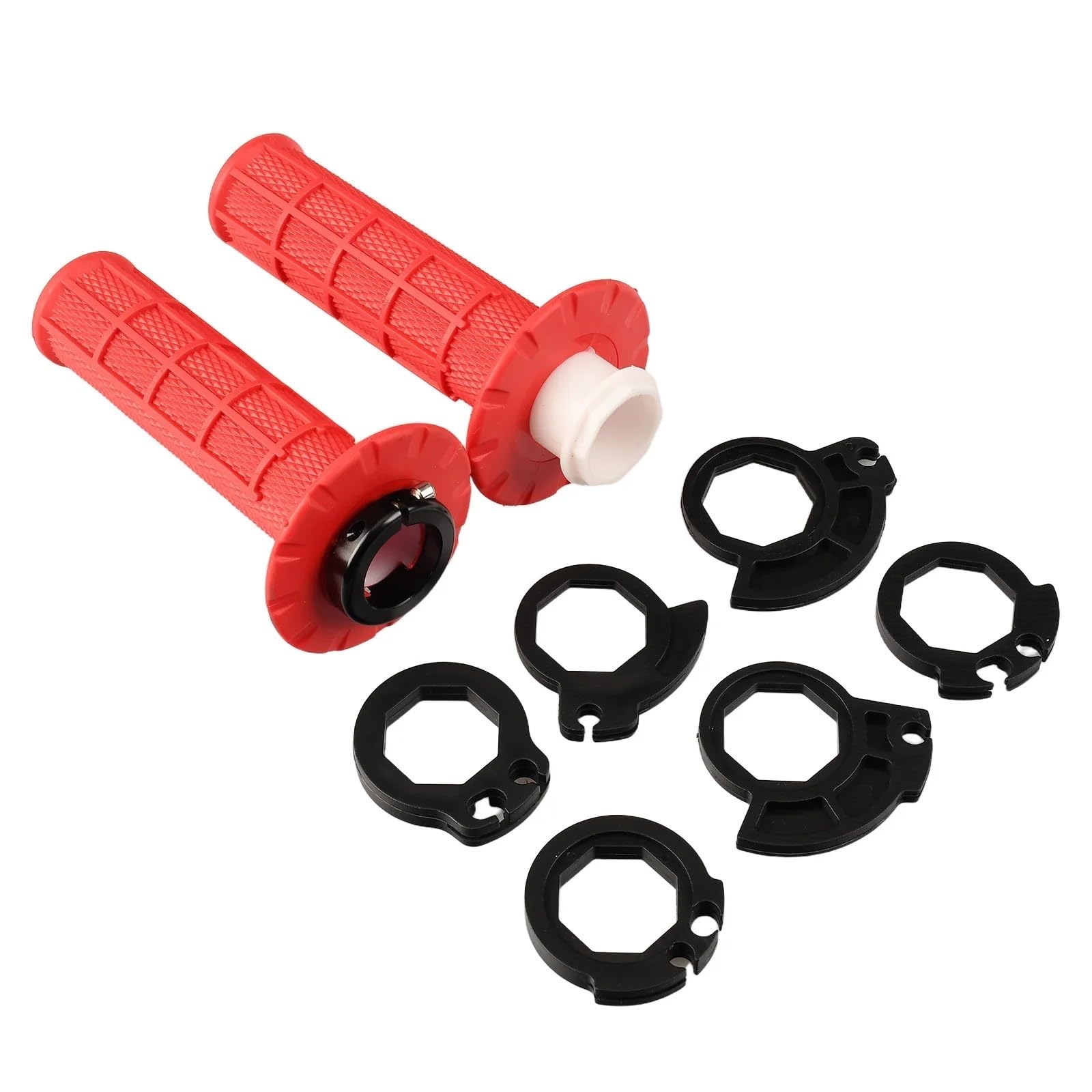 Końcówki kierownicy motocyklowej Do H&USQVARNA TC125 | 250 300 2014-2016 chwyty motocyklowe 7/8 "22mm ściskacz Snap-on Cam Lock-on uchwyty Dirt Bike kierownica
