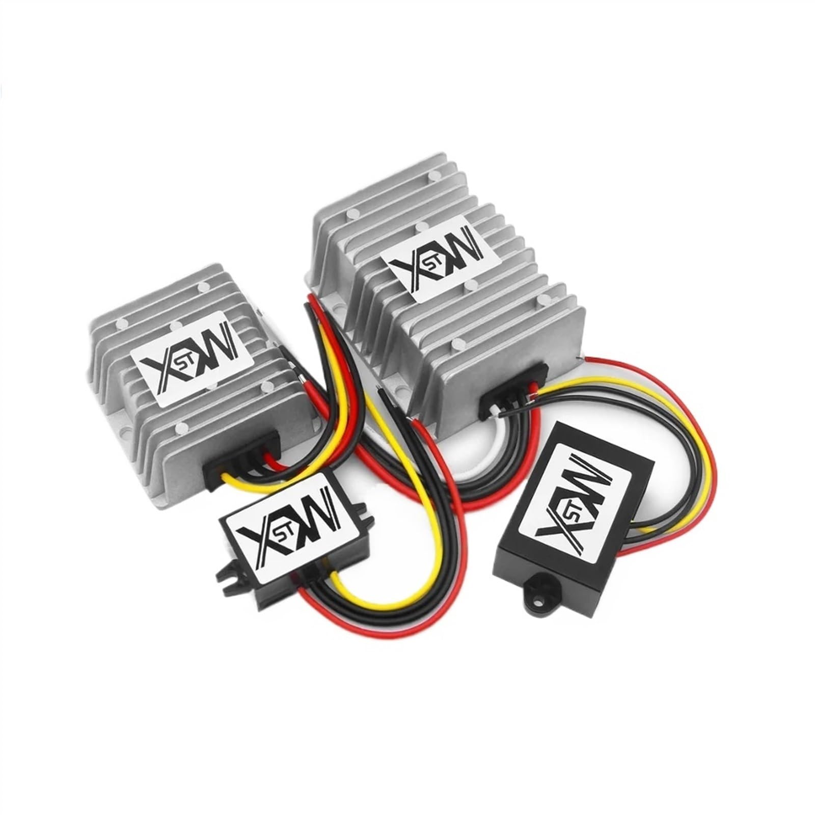 DC DC 36 V 48 V na 5 V Step Down Przetwornica napięcia 20-60 V do 5 V Reduktor napięcia Zasilacz impulsowy DC (kolor: aluminium 20A, rozmiar: 36V 48V_5V)