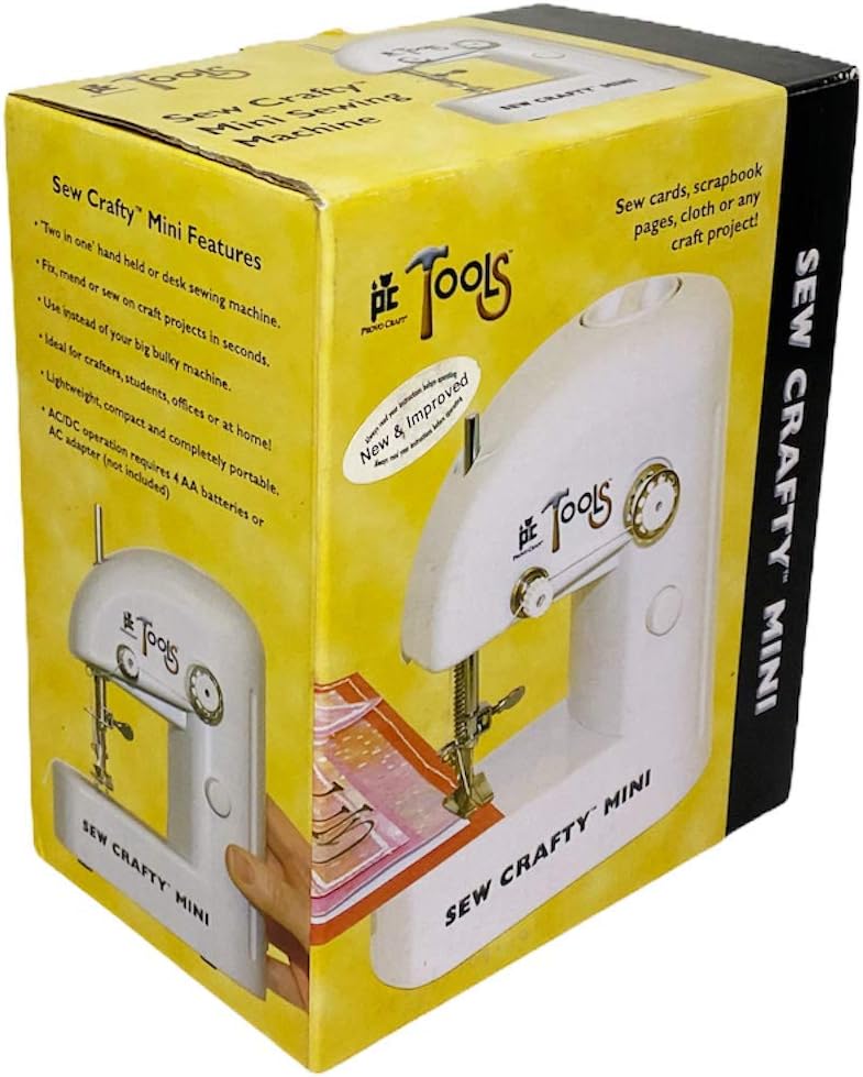 Provo Craft Sew Crafty Mini Sewing Machine White Amazon.ca Home