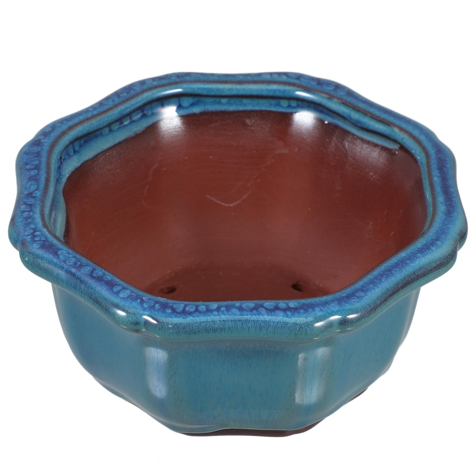 Pot à Bonsaï en Céramique pour Décorer un Bureau et un Balcon Fleuri