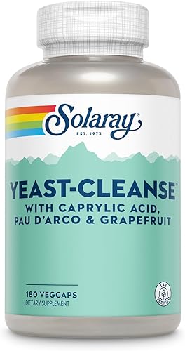 Solaray Yeast Cleanse 180 Cápsulas