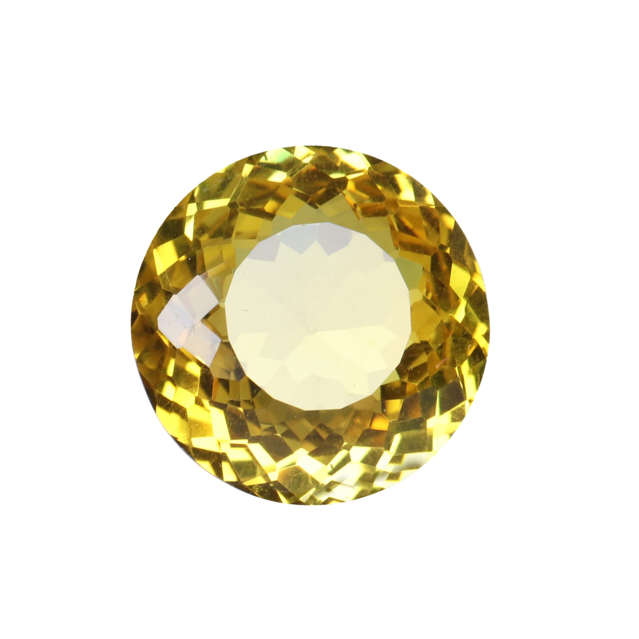 Amazon | GEMHUB 22Ct 人工イエローシトリン 宝石 クリスタル イエロー