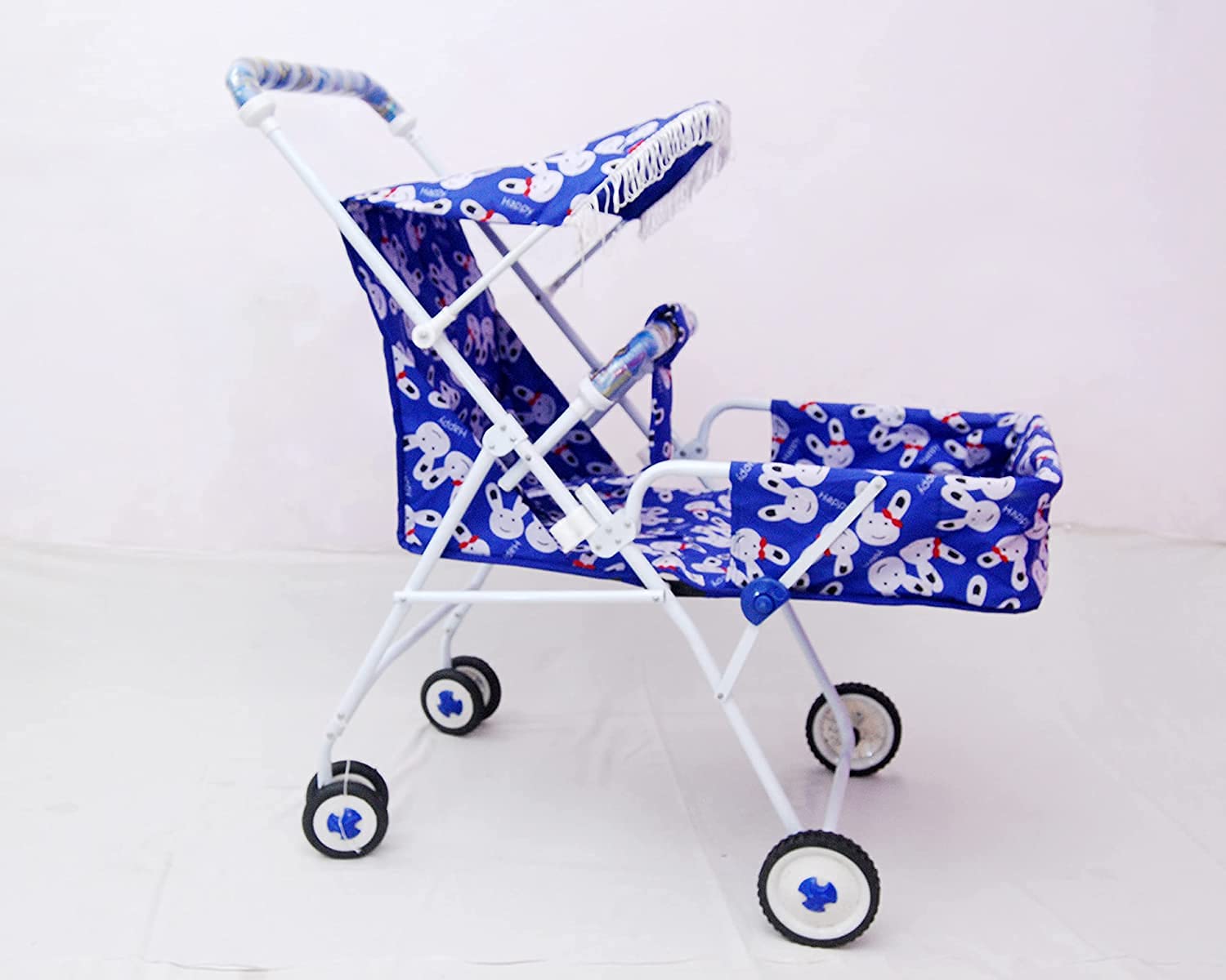 Bondad Hub Twin Stroller Cum Pram for Your Beloved Baby (Blue)-image-30