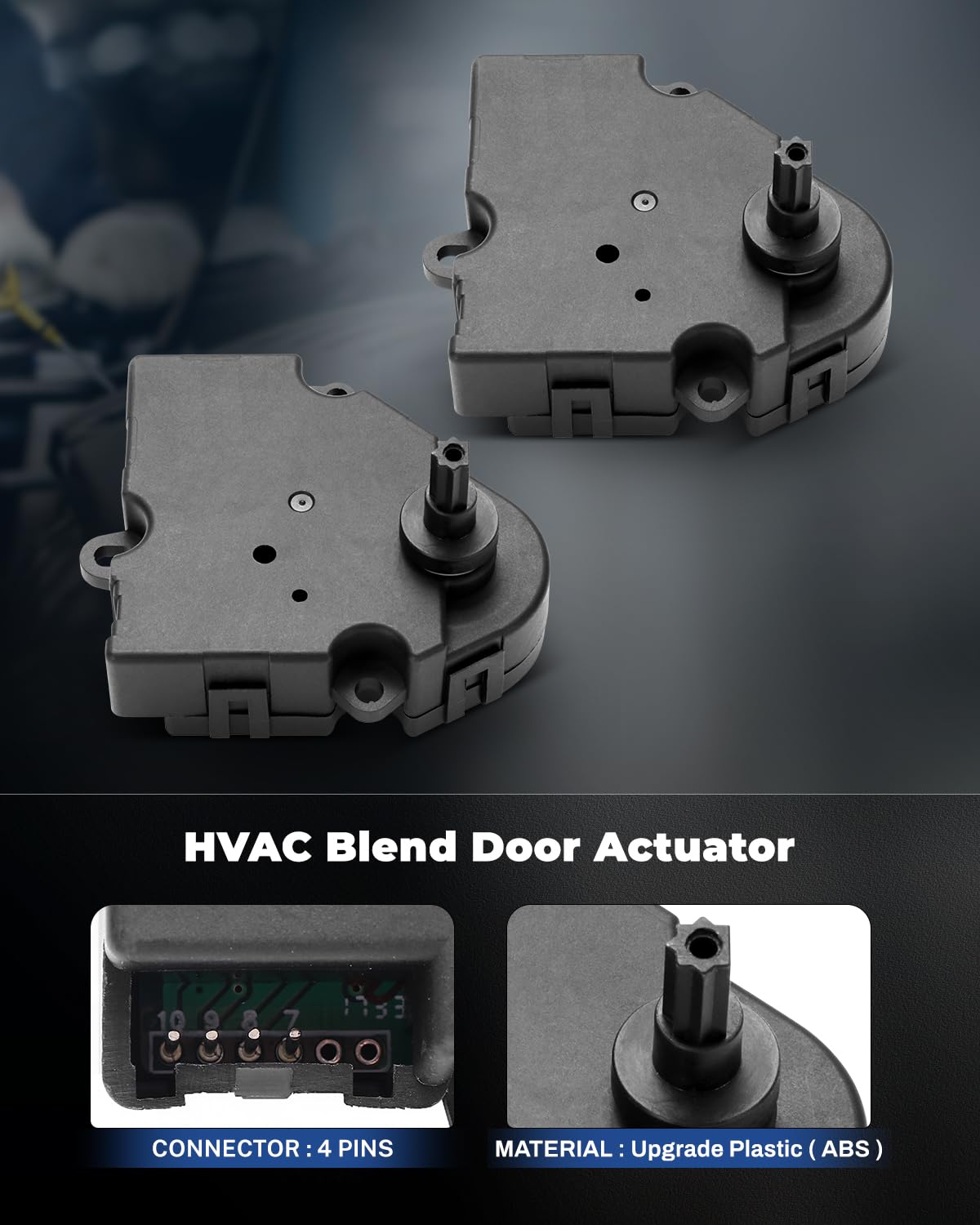Kit De 2 Actionneurs De Porte CVC Pour Jeep Grand Cherokee 2005-2010 - Réf 11206626, Neuf