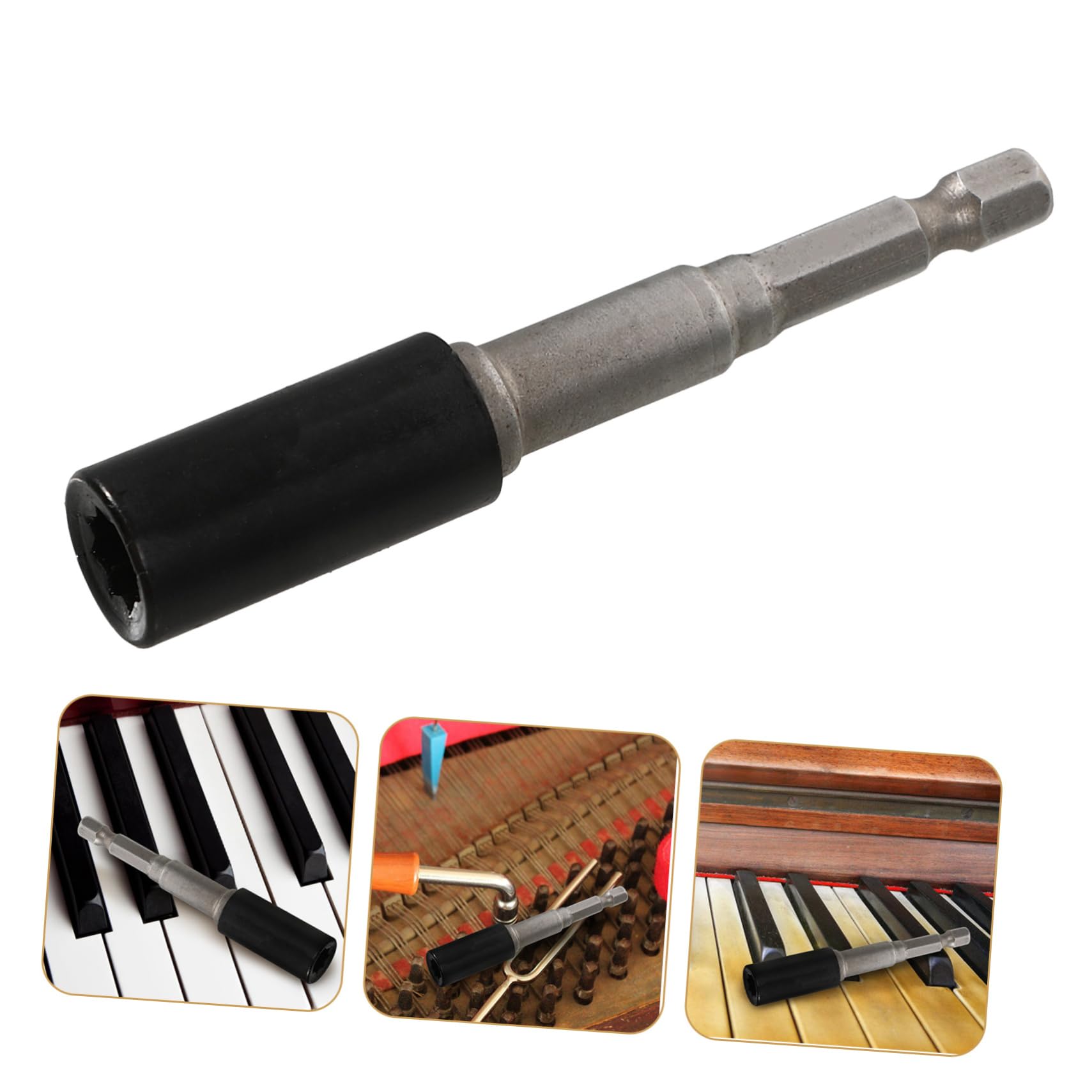 UPKOCH 3 ensembles Outil Piano Professionnel avec Clé à Angles Multiples et Douille pour de Kit de et Pratique