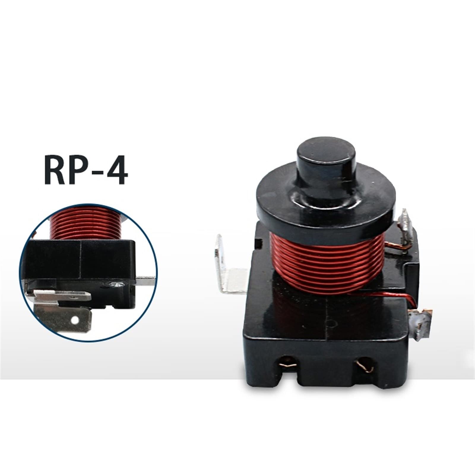 Relais de démarrage de compresseur de réfrigérateur de réfrigérateur 1 pièces (Color : 220V, Size : 180W)