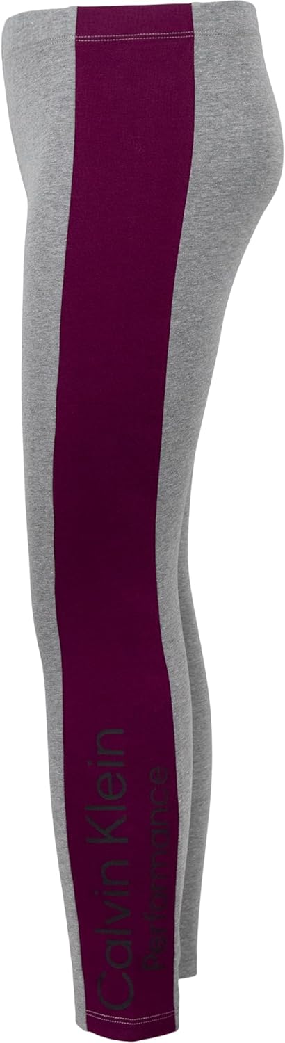 Calvin Klein Girls' Performance Stretch Legacy Legging