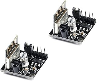 2Pcs ESP8285 Infrared Receiving Transmitting WiFi Remote Control Switch Module ESP-01M IR Wireless Transceiver Sensor WiFi Remote Control Module Board