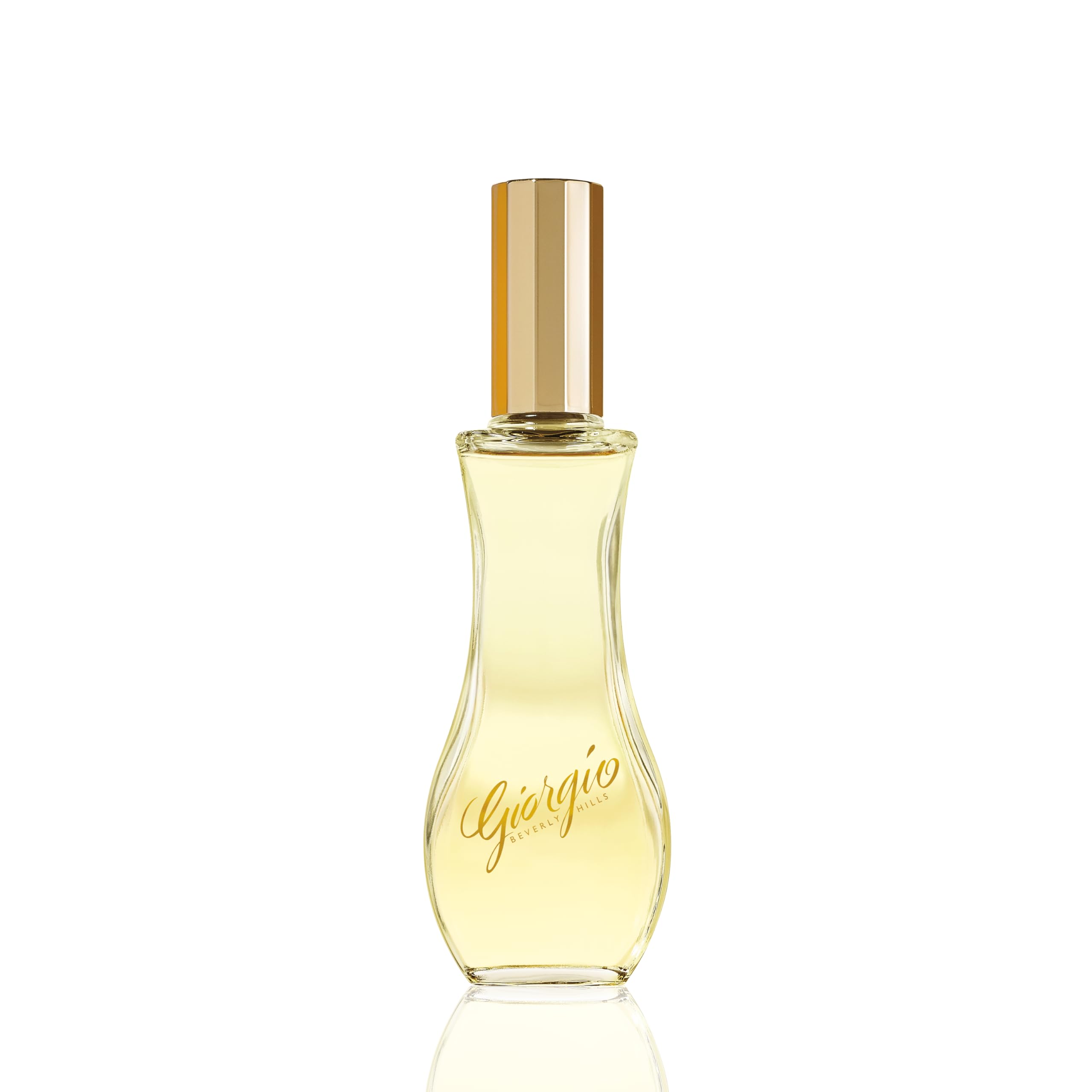 Giorgio Beverly Hills - Giorgio Yellow Eau de Toilette, feminines und elegantes Parfüm Spray, mit blumigen, frischen und leicht orientalischen Noten, holziges Aroma, Parfüm für Damen - 90 ml