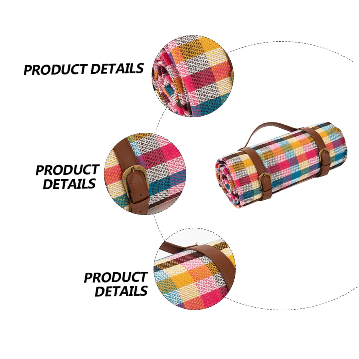 iplusmile Tapis de Pique- Imperméable Tapis de Camping Léger et Portable pour Pique- et Plage