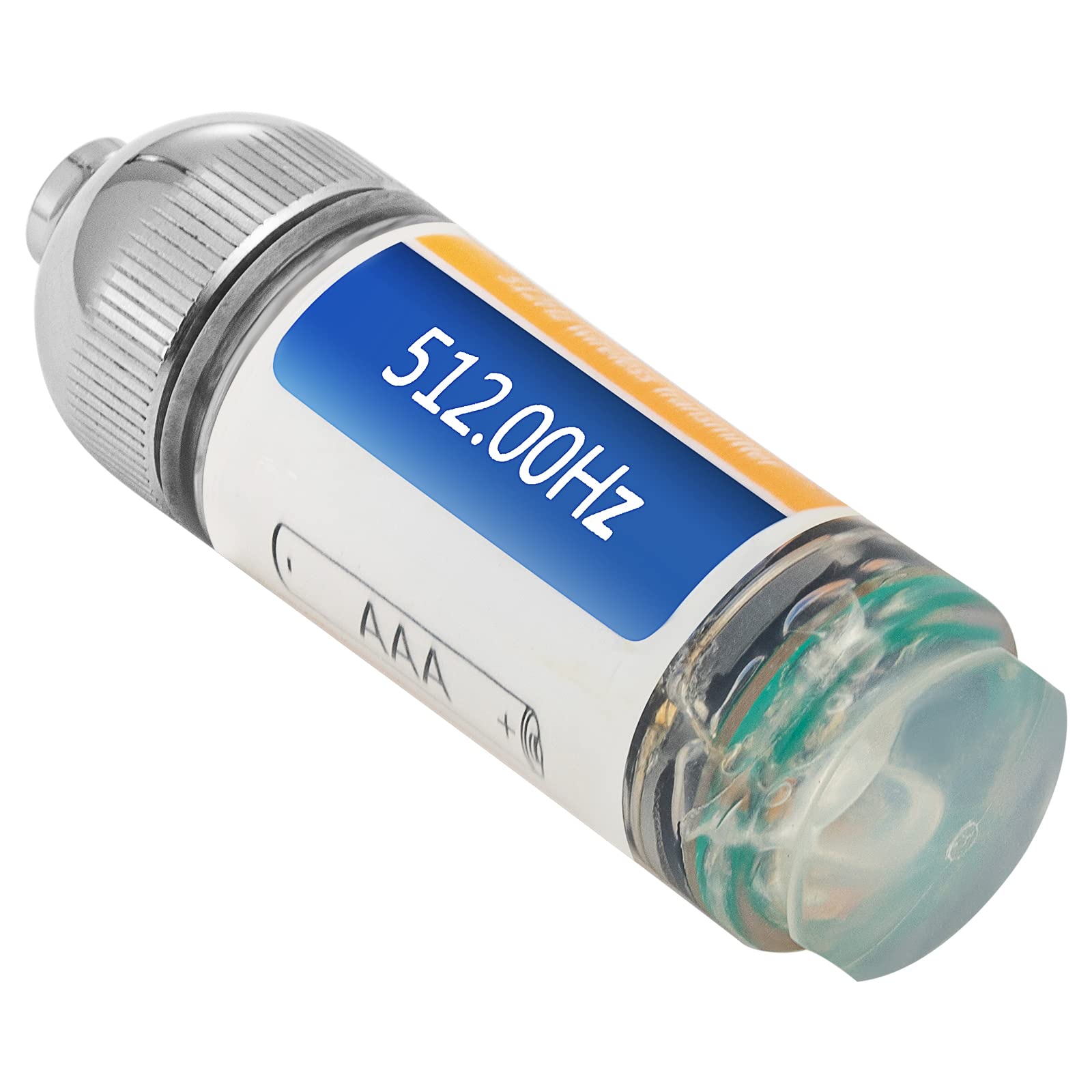 VEVOR 512HZ Sonda Conectores de 8/5" y 1/4-20" Localizador de drenaje rígido para localizar y detectar pequeñas alcantarillas y tuberías, plateado