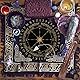 AHANDMAKER Weissagung Zeiger Pendel Board, 7.8 Wünschelrute Wahrsagerei Metaphysische Message Board Hölzerne Carven Board mit Kristall Pendel Halskette Weissagung für Hexerei Wiccan Altarbedarf Kit