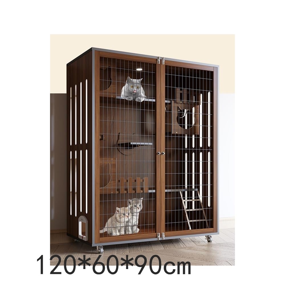 villa per gatti Grande cuccia for gatti al coperto Villa panoramica for Elegante gabbia for Ridefinisci Per interni