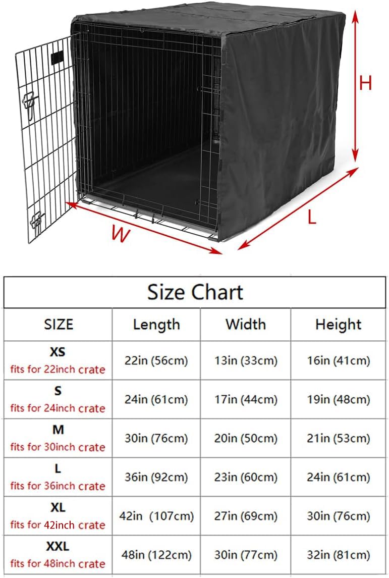 Amazon.co.jp: COOSOO 犬用クレートカバー 42インチ 防水 高耐久