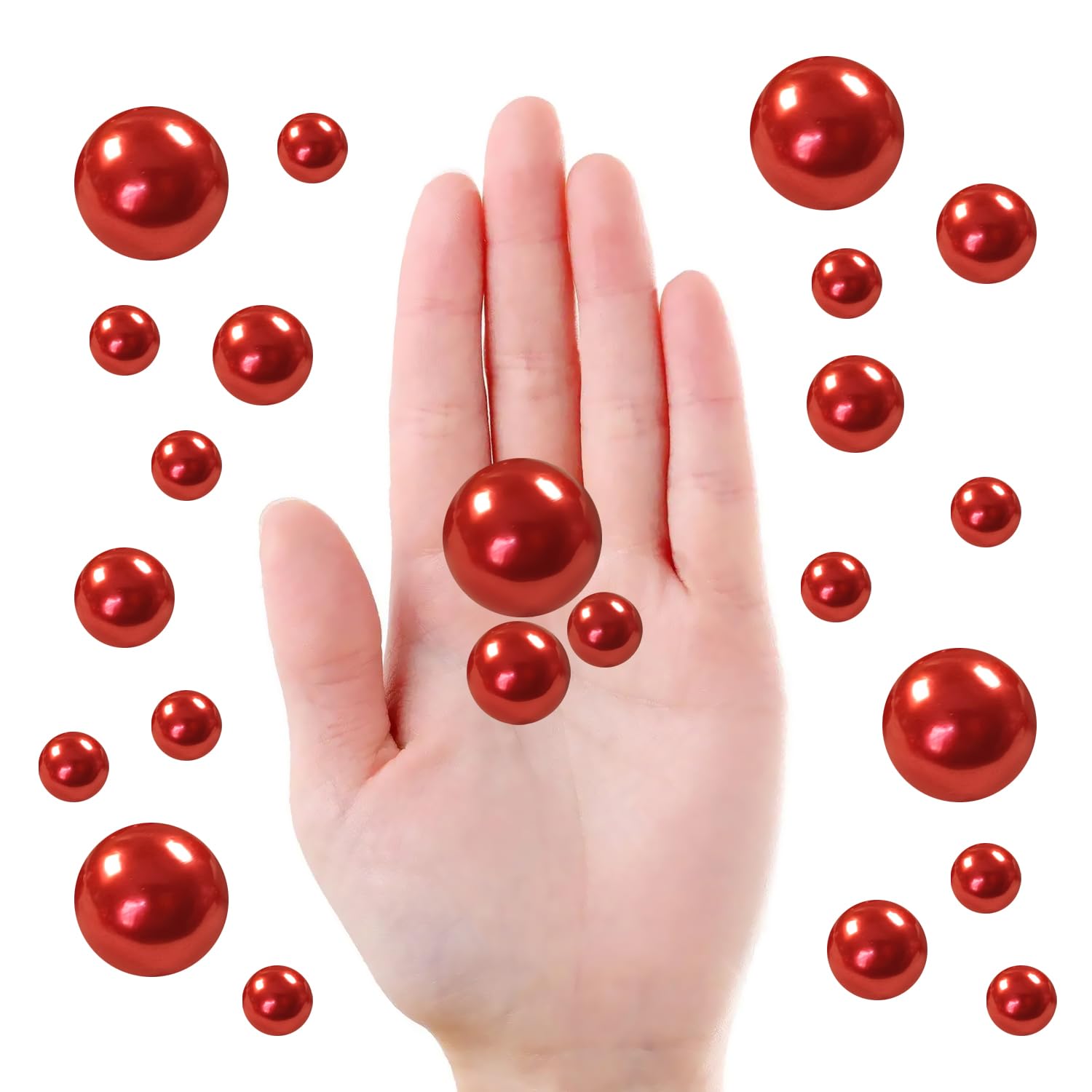 Bolas De Gel Transparentes 6120 Perlas De Relleno De Jarrón De Navidad,  Perlas Flotantes Para Centros De Mesa Cuentas Flotantes De Relleno De  Navidad Cuentas De Gel De Agua Hidrogel Para Plantas, image size:1500x1500