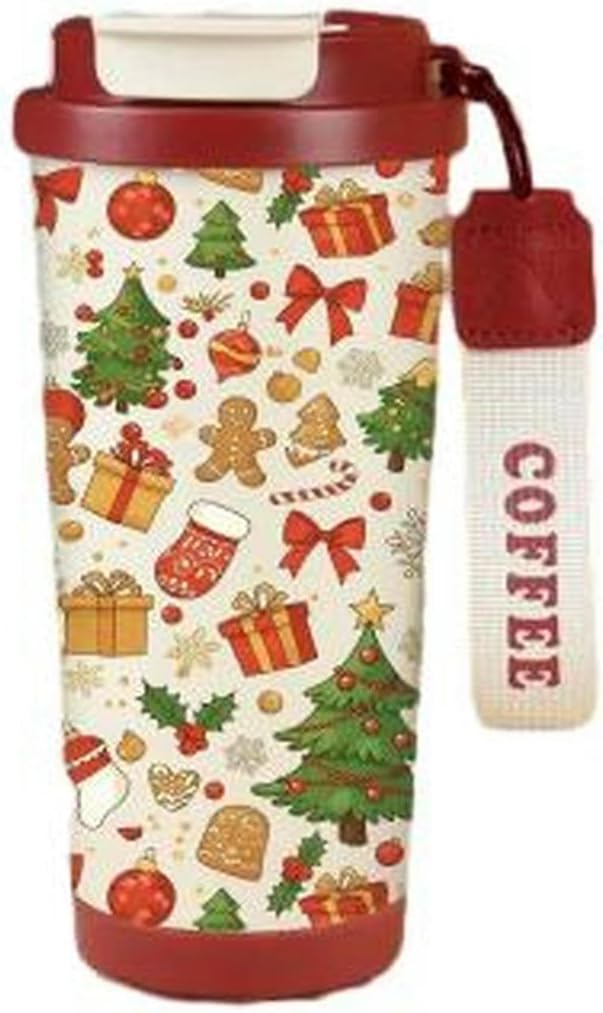 Portable Spill-Proof Coffee Mug Stainless Steel Travel Hot and Cold Insulated Mug Mug-530Ml(17.92Oz)-2