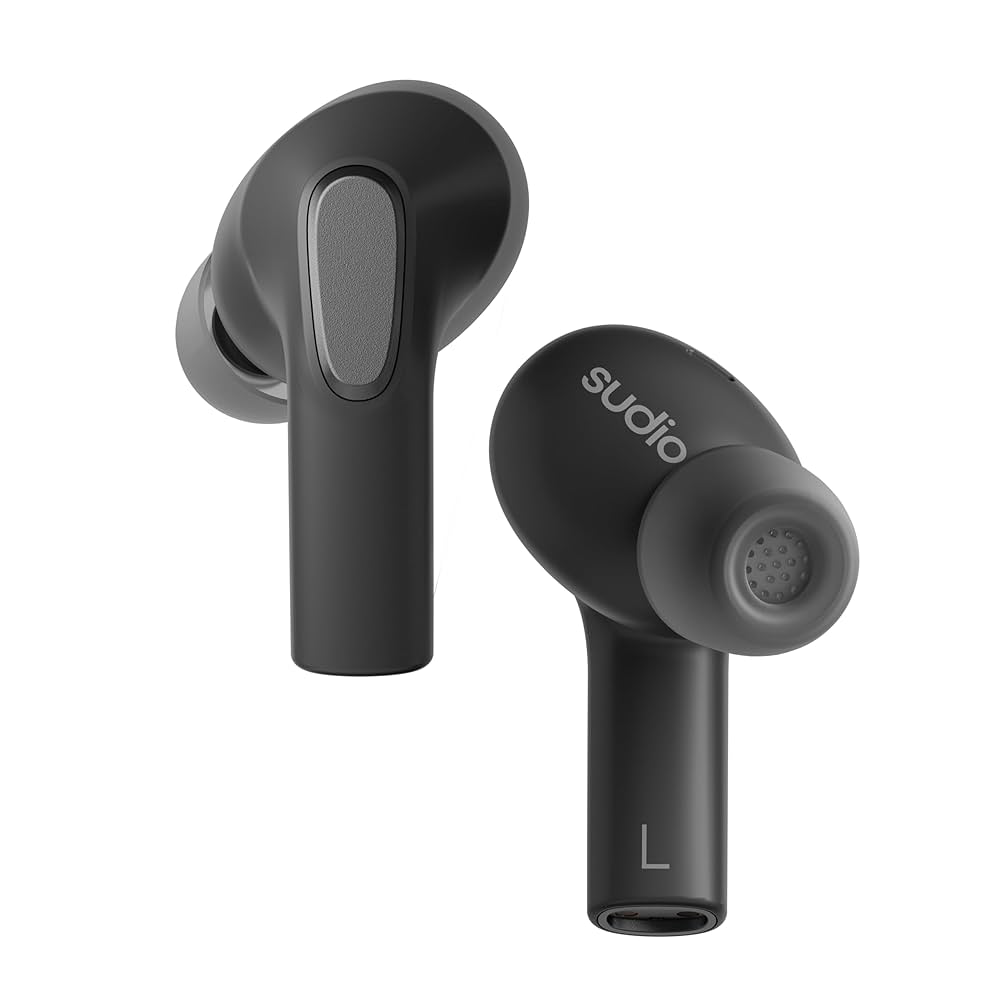 新品 sudio スーディオ E3 最新モデル カナル型イヤホン Amazon.co.jp: SUDIO E3 (ブラック) ワイヤレスイヤホン カナル