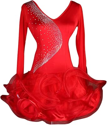 Red Latin Salsa Dress