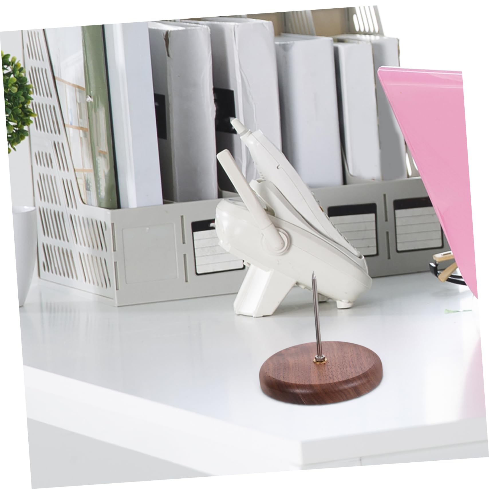 Lurrose 4pezzi Ricevute Picchetto Organizzatore Per Scontrini Memos e Fatture Per Ristoranti e Uffici Design Stabile e