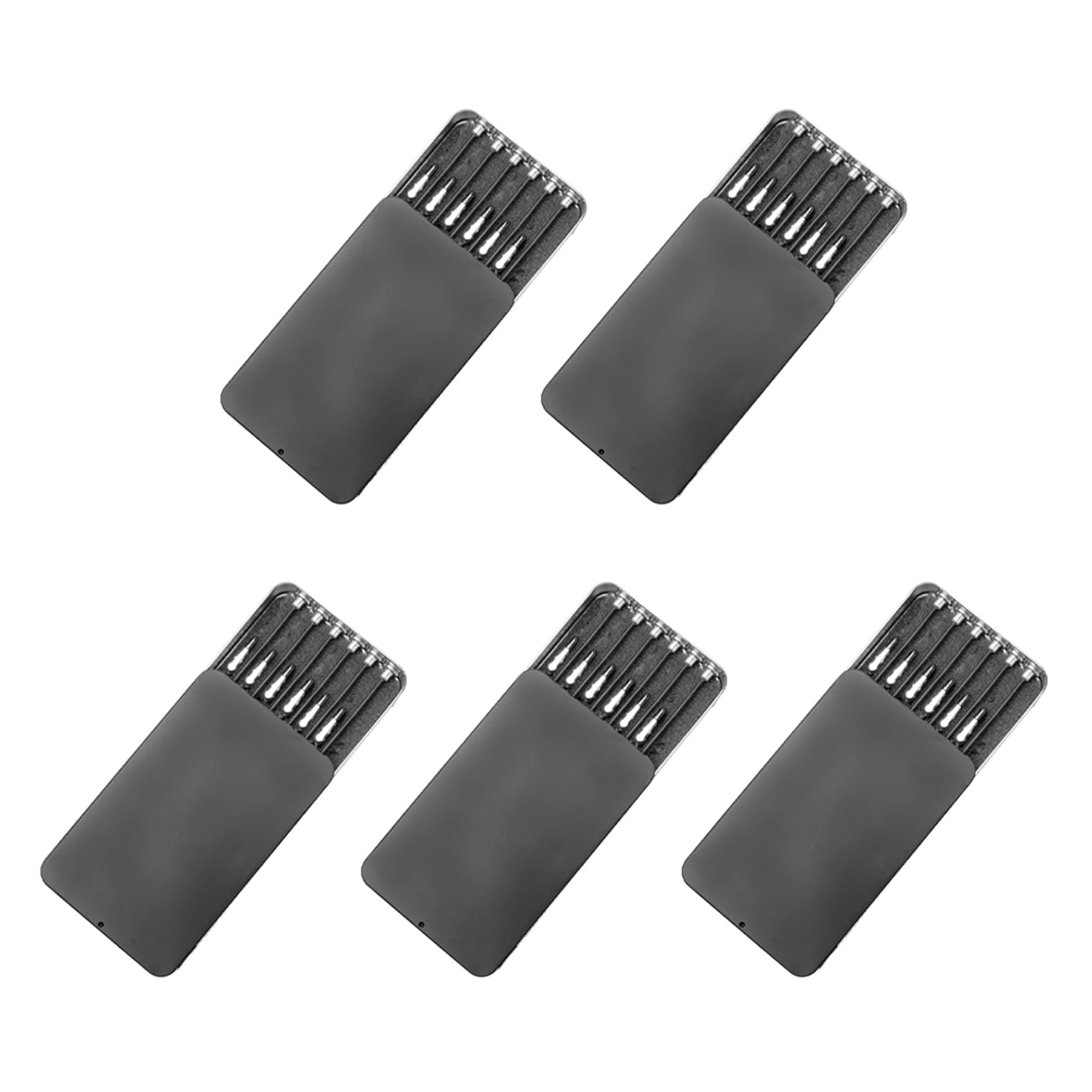 Jnchdghwa Black 5X Model Painting Stand Base Holder And 60Pcs Magnetic Bendable Alligator Clip Sticks Set Modeling Tools For Airbrush