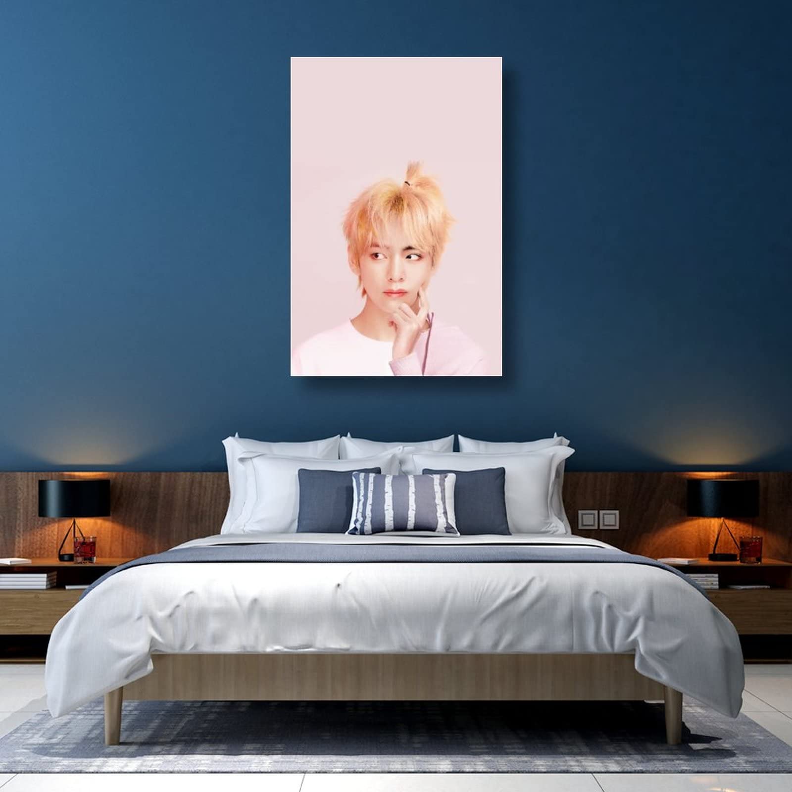Amazon｜Kim Tae Hyungキムテヒョンポスターかっこいい画像 アート