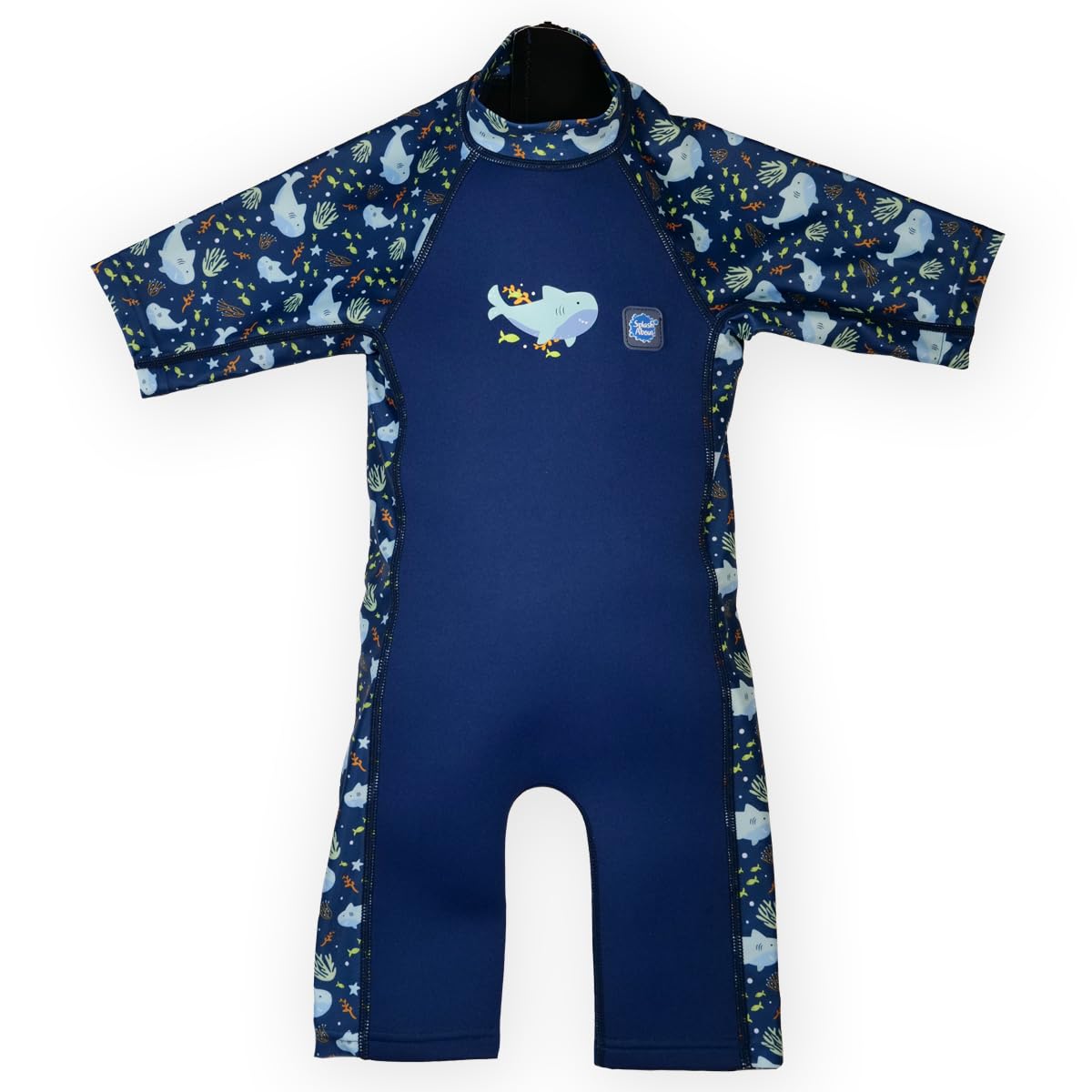 Splash About UV Sun and Sea Wetsuit, Shark Reef, 1-2 Years