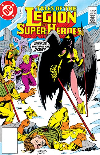 Cover of Tales of the Legion of Super-Heroes (1984-1989) #322 (Legion of Super-Heroes (1980-1989))