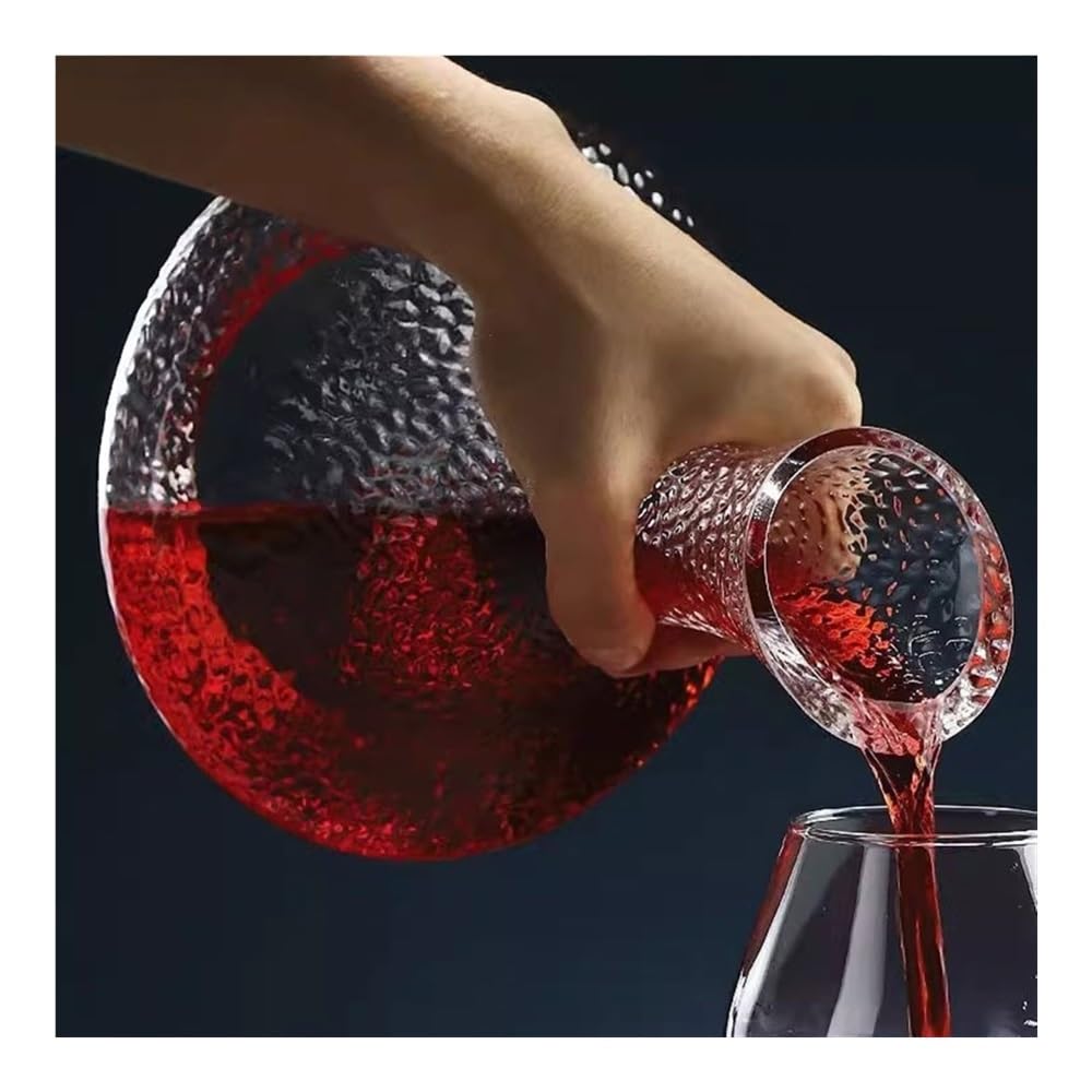 aireador de vino, Juego de tres jarras decantadoras vino tinto creativas cristal for el hogar
