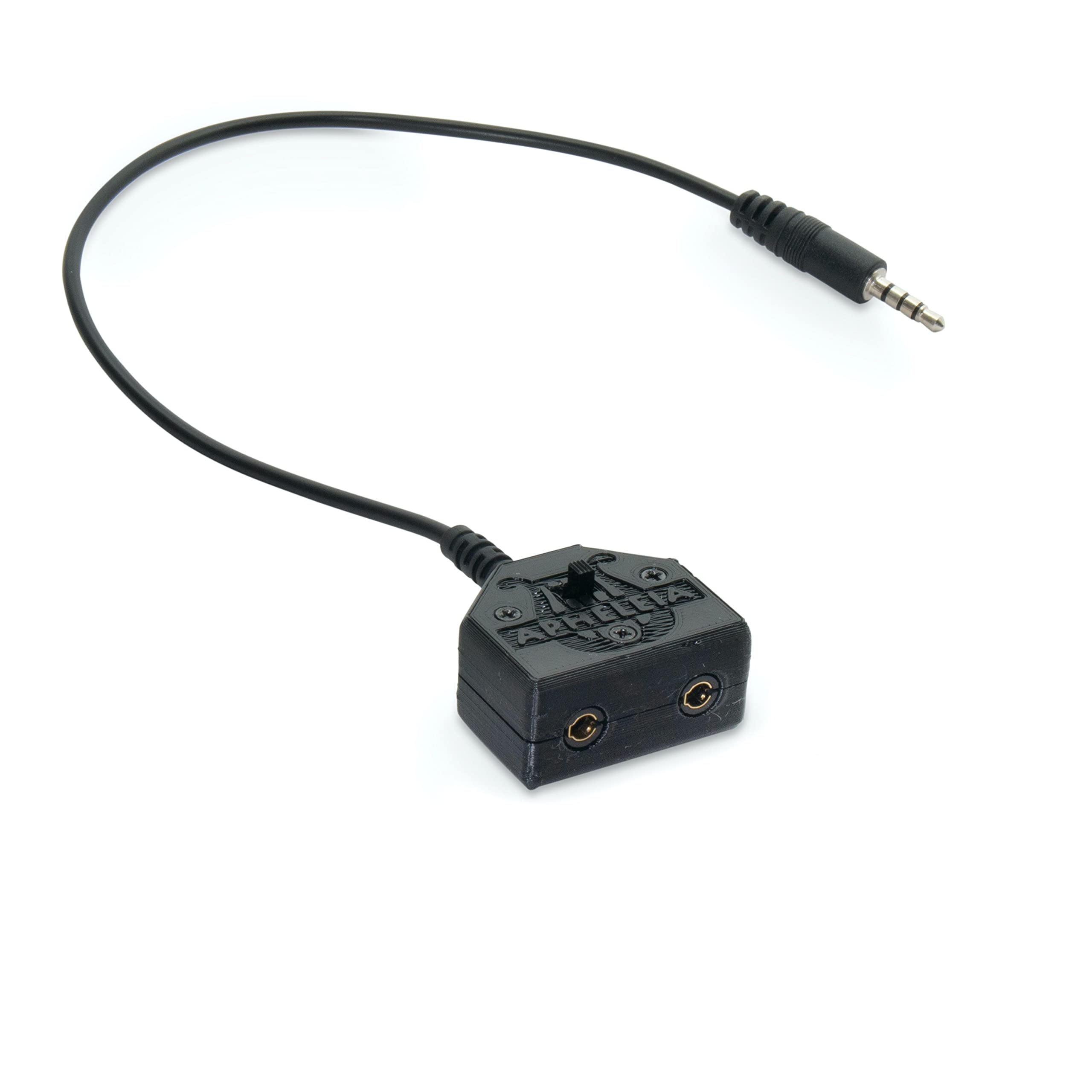 .5mm Audio Switch Microphone Compatible AB A/B Switcher Selector in-line TRRS 1/8"
