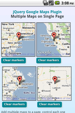 GMap Demo by AppLaud