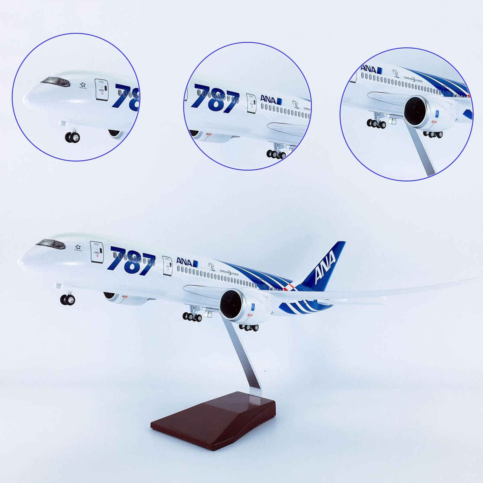 Amazon.co.jp: 飛行機モデル 16.9インチ 1:130 スケールモデル