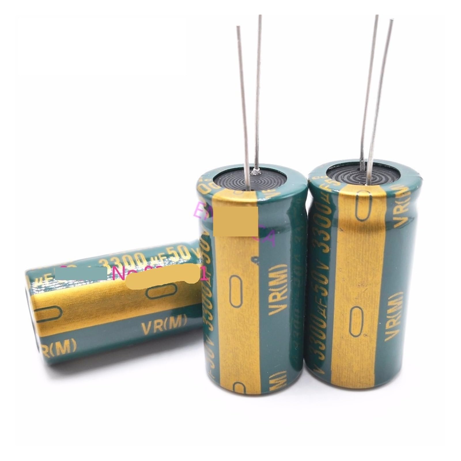 Condensateur 50V 3300UF basse impédance pour réduire le bruit thermique des amplificateurs
