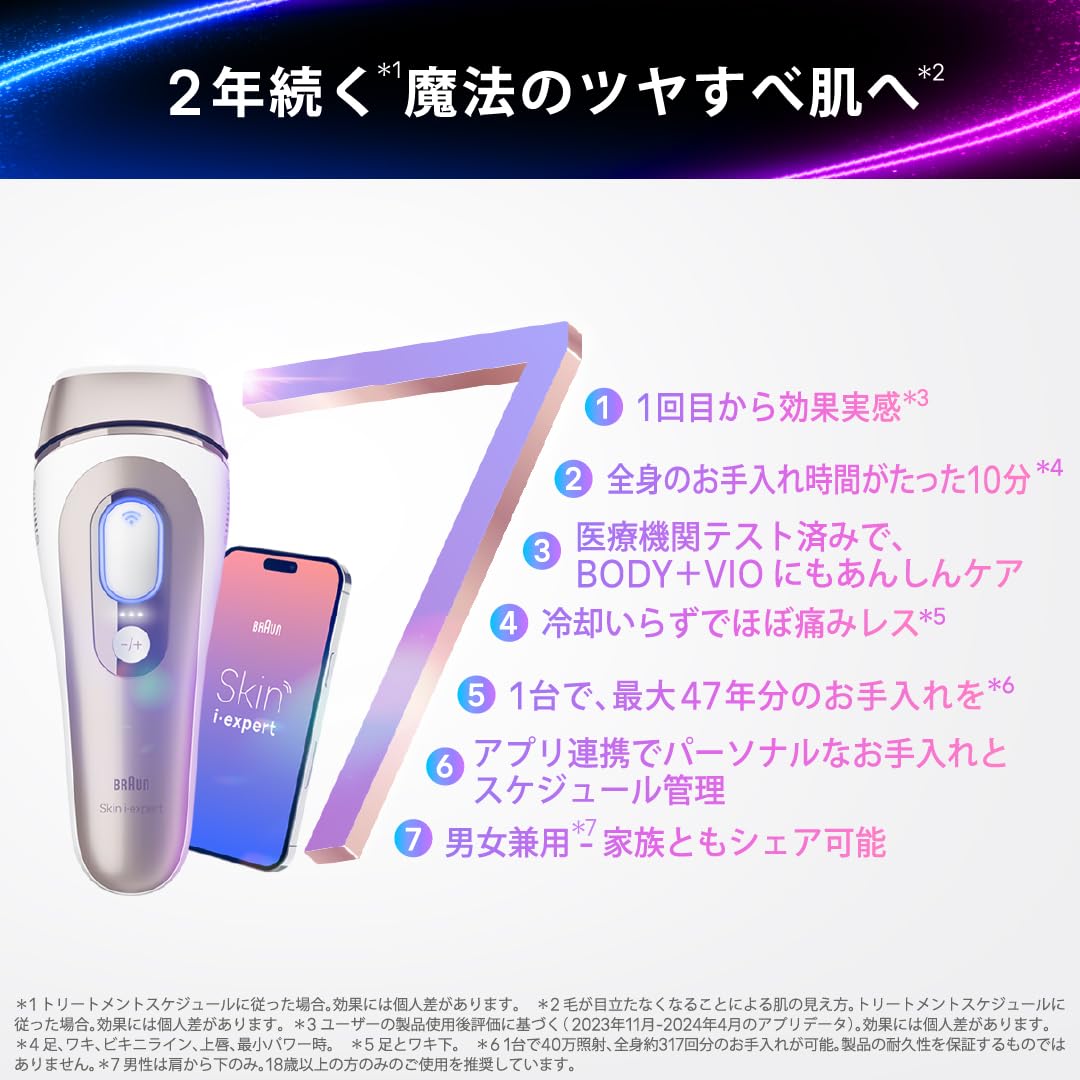Amazon | 【正規品】ブラウン 脱毛器 スキンアイエキスパート Pro7