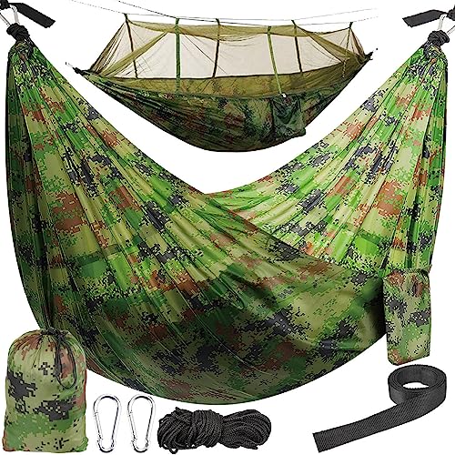 Amaca Da Viaggio E Campeggio Compatta MFH - Verde Oliva, 185x52 Cm, Con Custodia