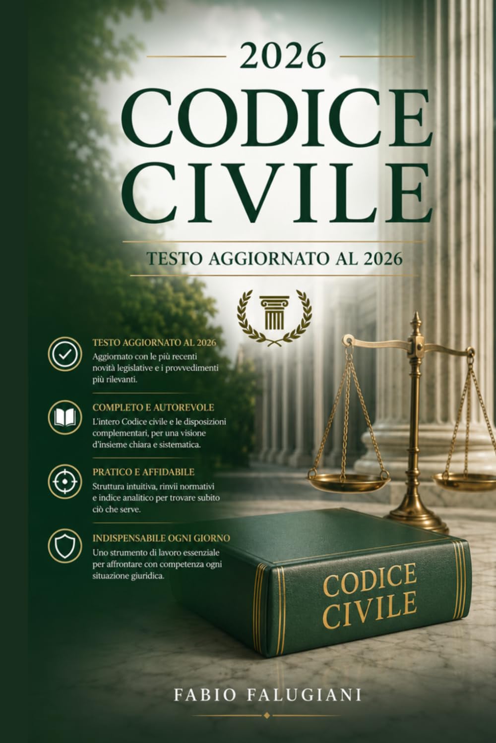 Codice Civile 2026: Testo aggiornato al 26 febbraio 2026