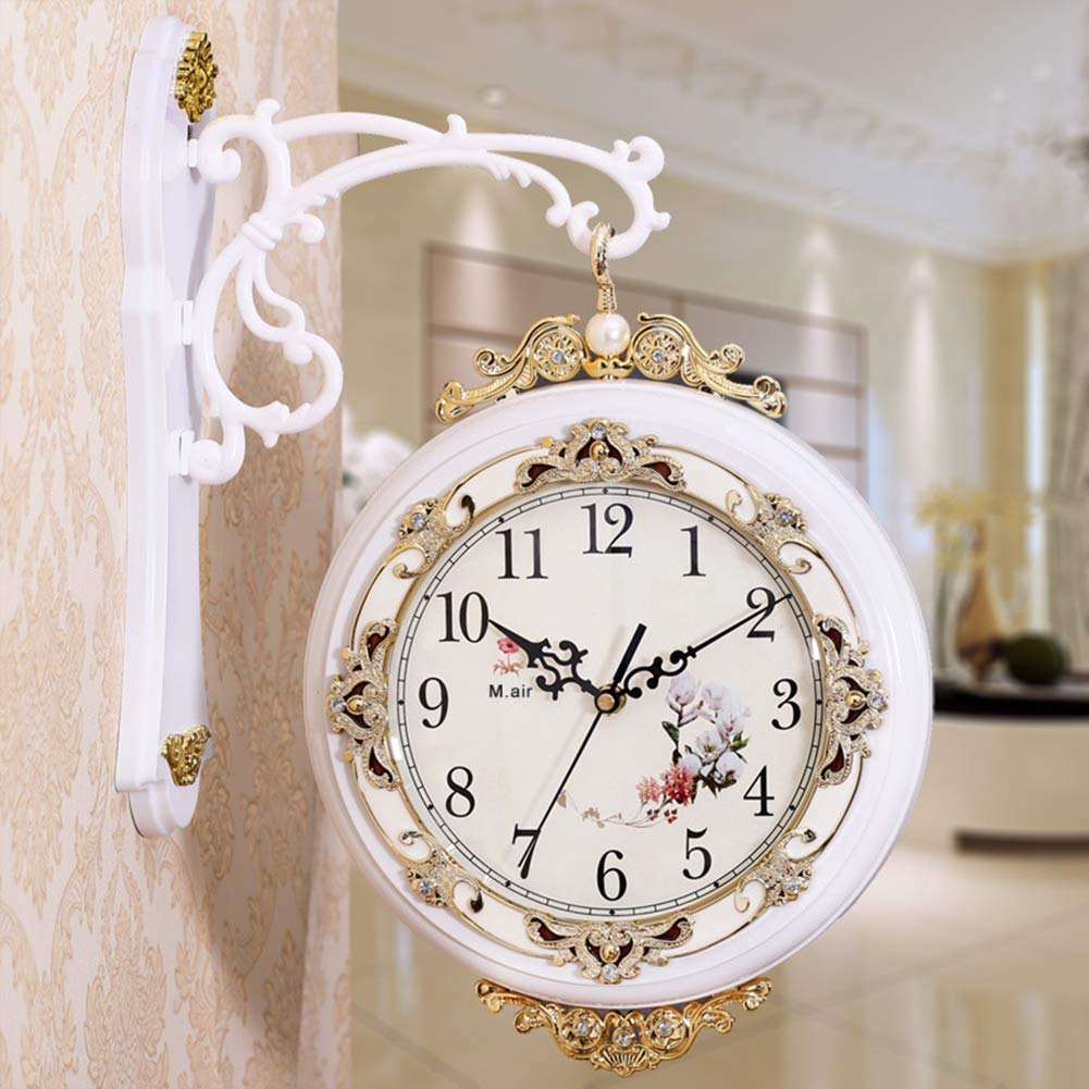 Amazon.com: LIPJIA Wall Clock,Double Sided Wall Hanging Station