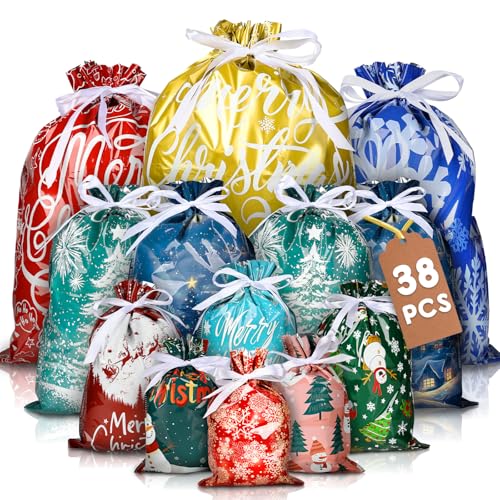 Sac d'emballage cadeau de Noël pour une décoration de sapin réussie