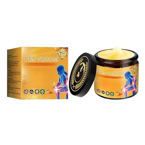 Crema calmante de veneno de abeja, actividades articulares durante toda la liberación muscular y gel de alivio de masaje. (1)