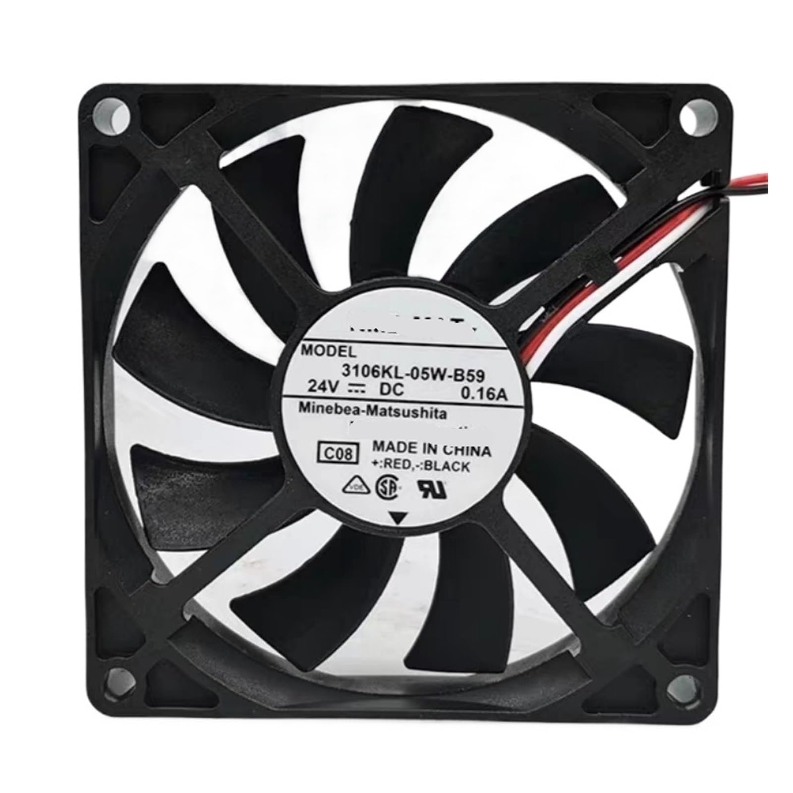 UITGVDQAT 3106KL-05W-B59 3106KL-05W-B50 3106KL-05W-B49 3106KL-05W-B40 Fan 24VDC cooling fan(3106KL-05W-B59)