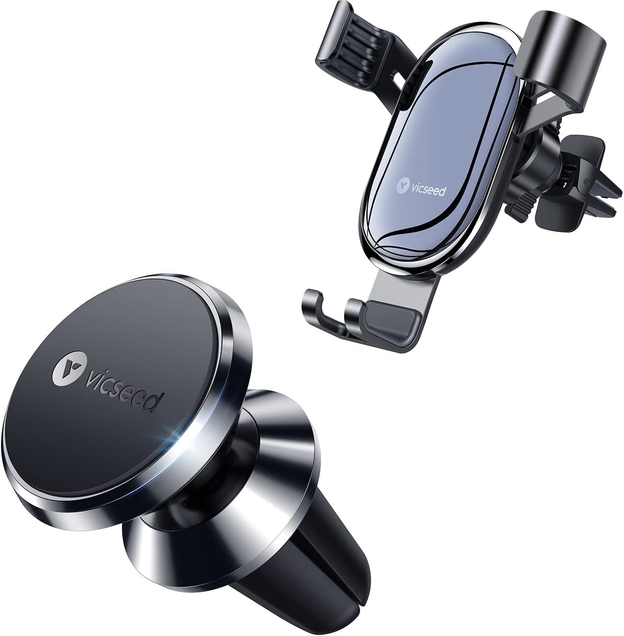 VICSEED 2022 Upgraded Vent Car Phone Mount Sleek Gravity
