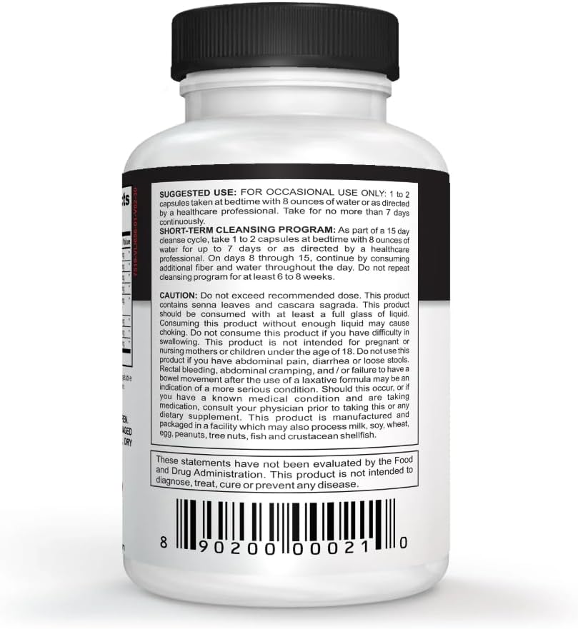 Miniatura 2 de Colon Cleanse14 Day Cleanse Píldoras de limpieza intestinal avanzada y desintoxicación para hombres y mujeres, laxante natural rápido para aliviar